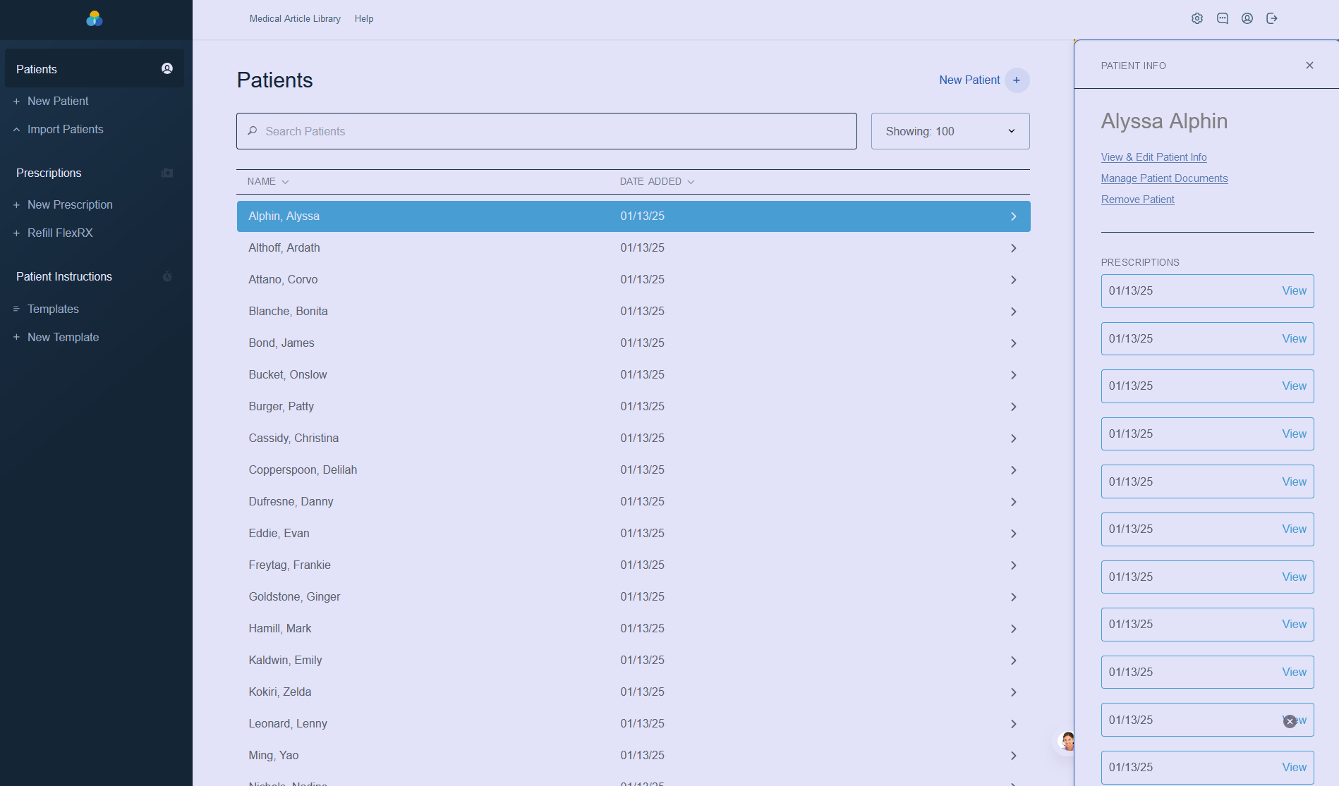 Clearlink Dashboard